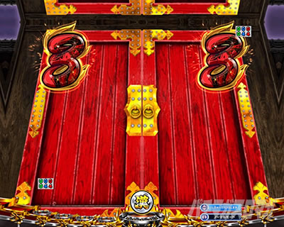 eぱちんこ押忍!番長 漢の頂 スマパチ番長 e番長 パチンコ|リーチ後扉演出_赤扉