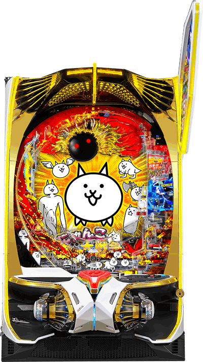 P�ɂ�񂱑�푈 ���l���̃l�R �p�`���R�b��ʐ^