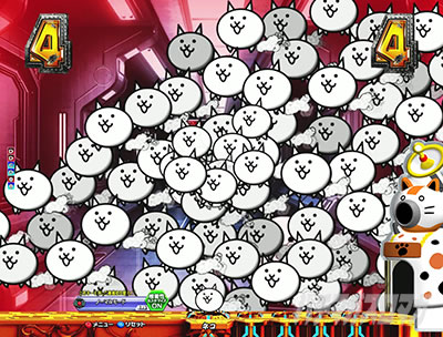 Pにゃんこ大戦争 多様性のネコ パチンコ|ベビーラッシュ