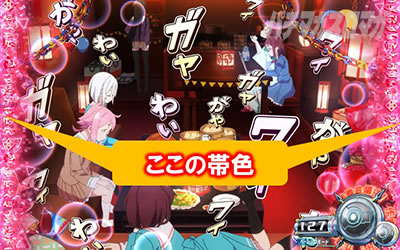 回胴式遊技機 グランベルム│作戦会議 帯 色