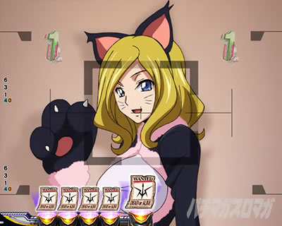 PコードギアスRR シャーリー猫コスプレロングリーチ