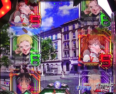 エヴァ16カヲル パチンコ|図柄送り 法則