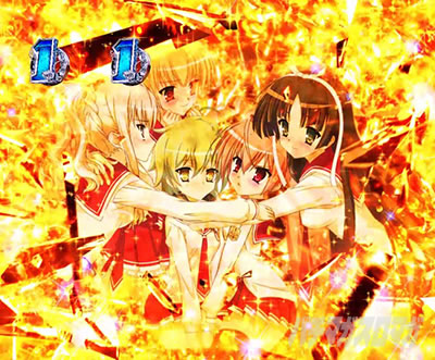 P緋弾のアリア〜緋緋神降臨〜ラッキートリガーVer. P緋弾のアリアLT|リーチ中チャンスアップ_図柄ゴールド予告