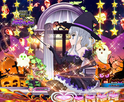 P緋弾のアリア〜緋緋神降臨〜ラッキートリガーVer. P緋弾のアリアLT|ハロウィントーク予告_白雪→ジャンヌ