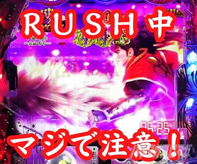 e�Ԃ̌c���`�� �꓁���f �w�\�ۗ� RUSH�]��