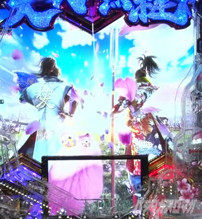 e義風堂々!! 〜兼続と慶次〜3 鉄扇キセル演出