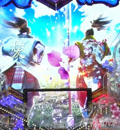e義風堂々!! 〜兼続と慶次〜3 天衣無縫RUSH 鉄扇キセルRUSH 鉄扇キセル演出
