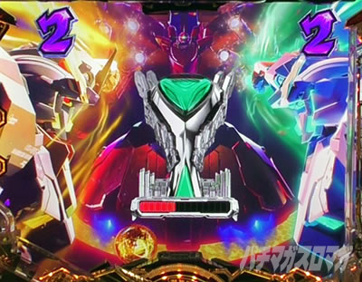 ガンダムユニコーン2 パチンコ|頂上対決リーチ キーポイント