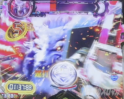 eゴッドイーター TRIPLE BURST スマパチゴッドイーター ゴッドイーターLT パチンコ|▲演出説明