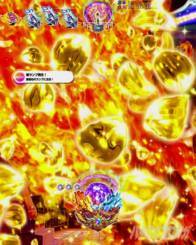 Pクイーンズブレイド4 UNLIMITED パチンコ|燦ランプ先読み予告