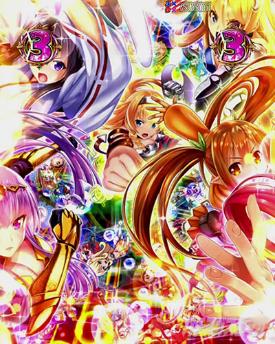 Pクイーンズブレイド4 UNLIMITED パチンコ|群予告