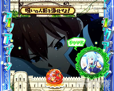 このすば パチンコ|入賞時ワイプ予告信頼度