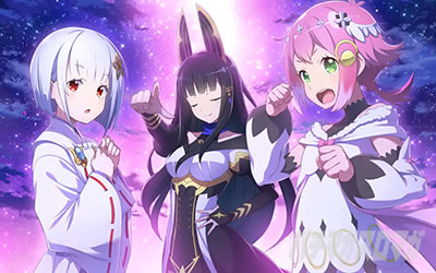 回胴式遊技機 グランベルム│設定示唆イラスト 満月&新月&九音